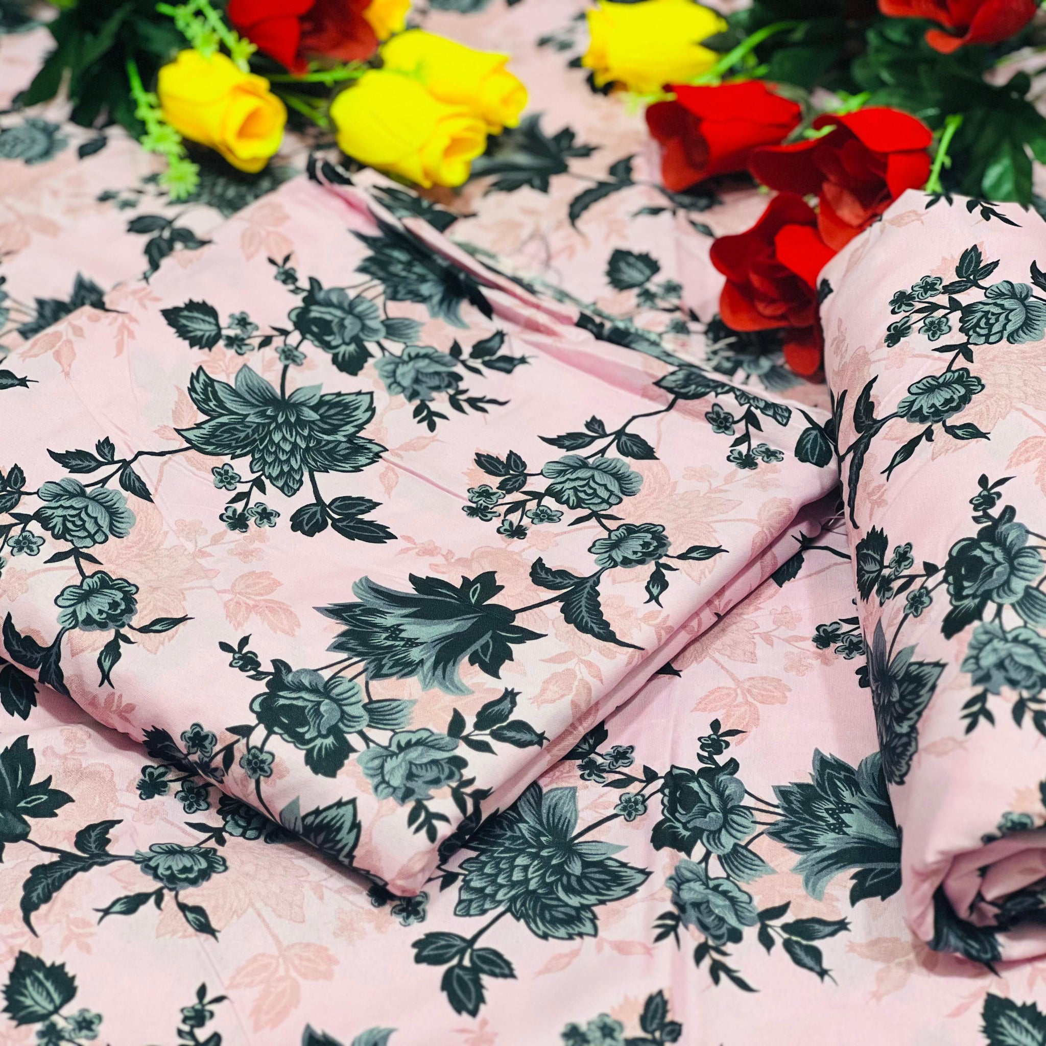 Ladies 2-Piece – Micro Polo Cotton Unstiched (219)